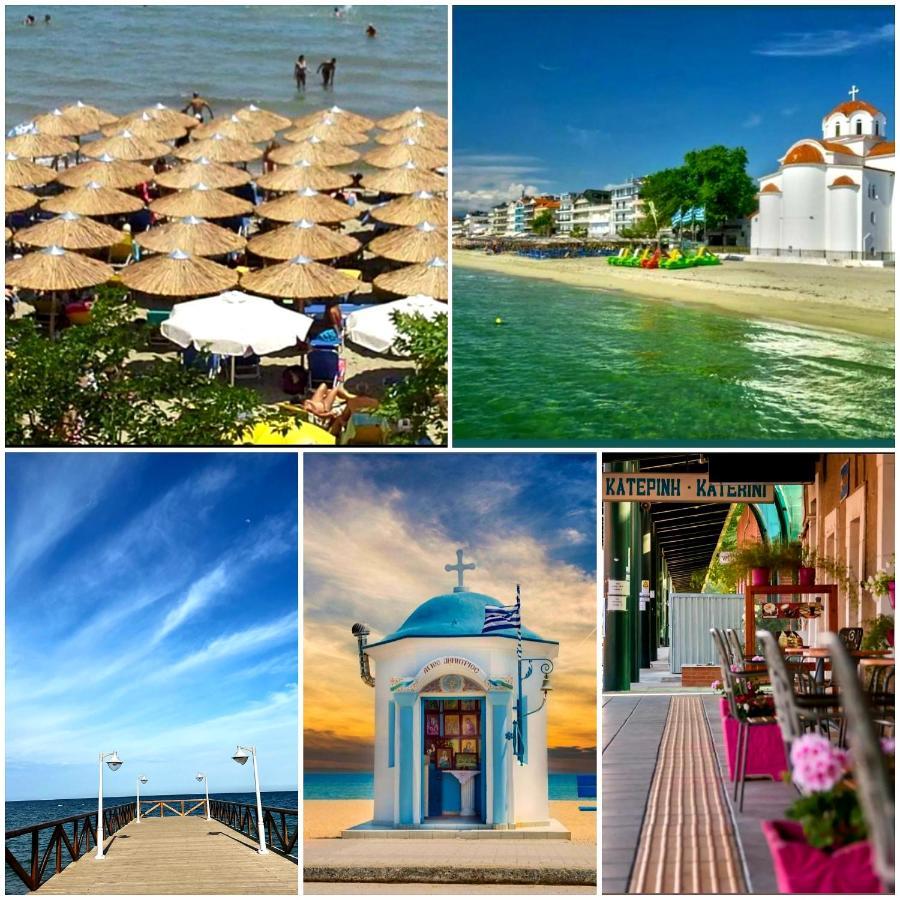 Iliana Hotel Paralia Bagian luar foto