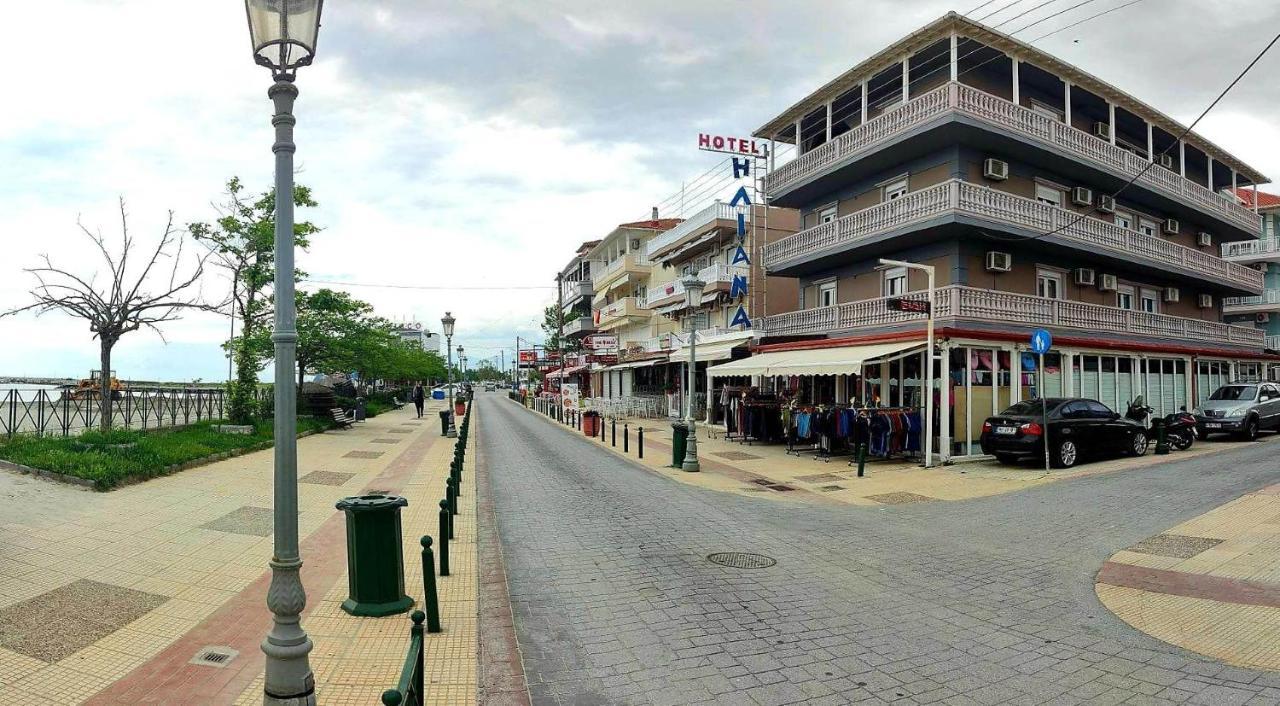 Iliana Hotel Paralia Bagian luar foto